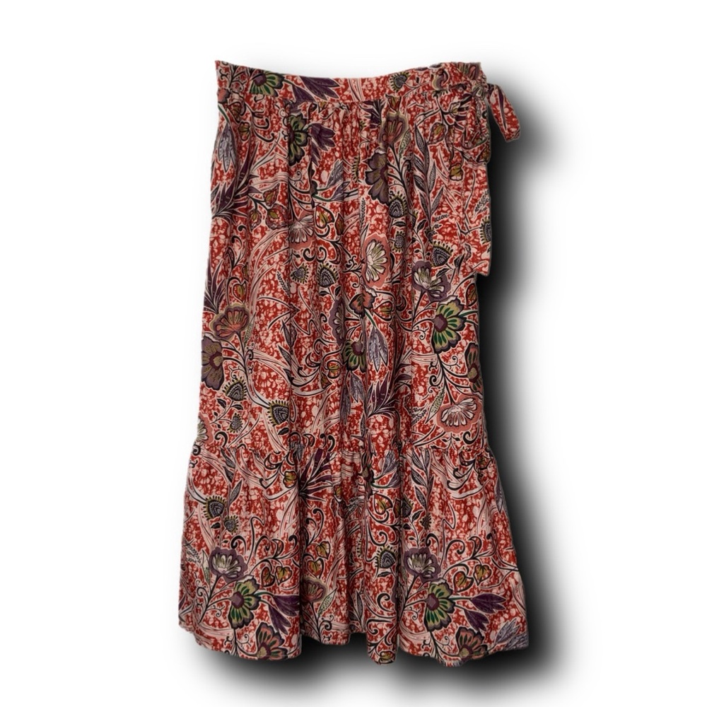 NWT Rachel Zoe Tiered Maxi Skirt Boho Practical Magic Vibes